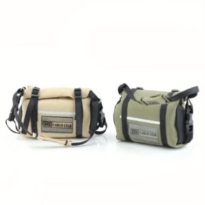 RC Car Luggage Bag – Durable Spandex Cargo Carrier with Secure Straps | Black & Red Soft Roof Pack for 1/10 Off-Road RC Trucks | Trail Vehicle Accessory for Custom Builds