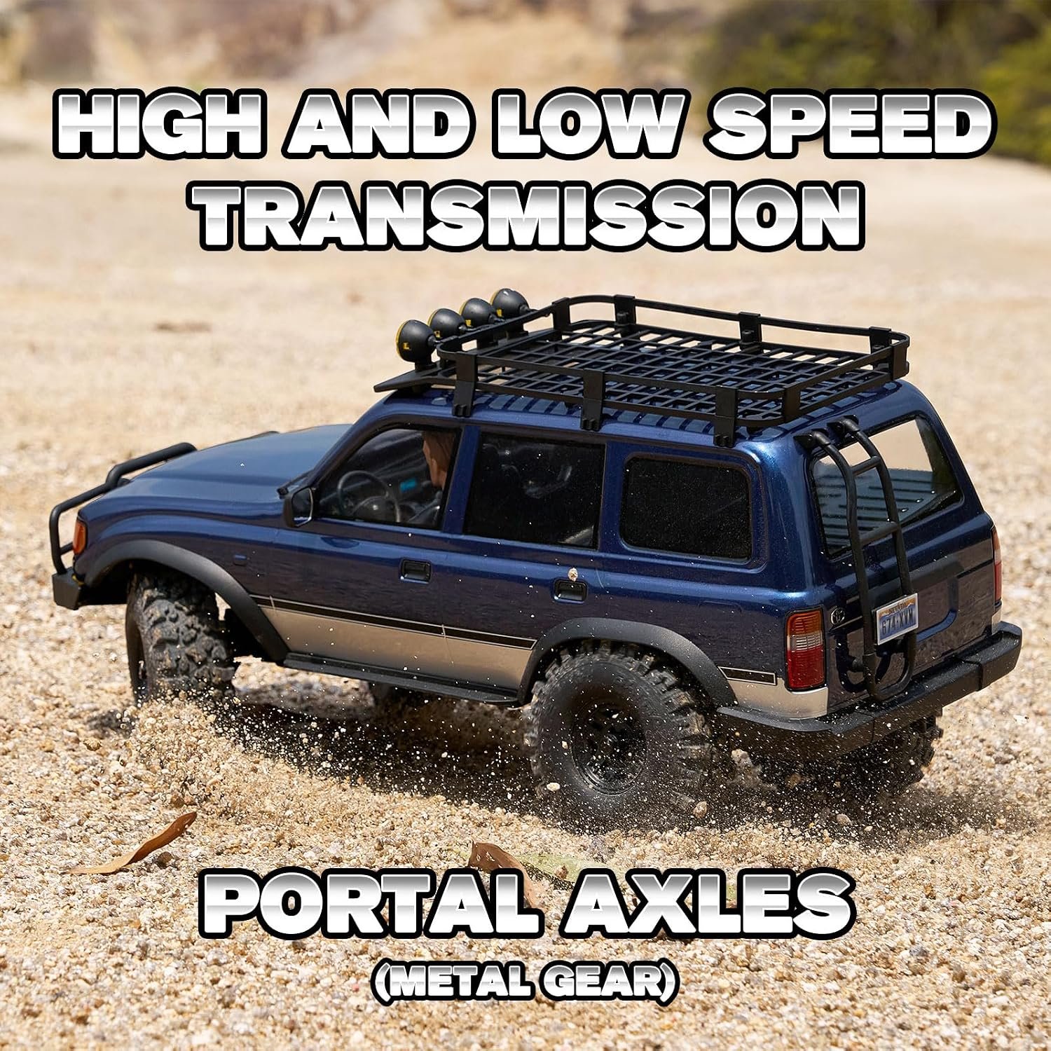FMS 1/10 LC80 V2 Pro Edition – RC Crawler - Image 5
